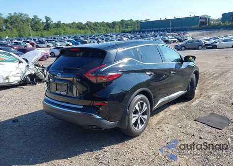 2020 Nissan Murano S Fwd из США, поврежденный, VIN 5N1AZ2AJ0LN175364